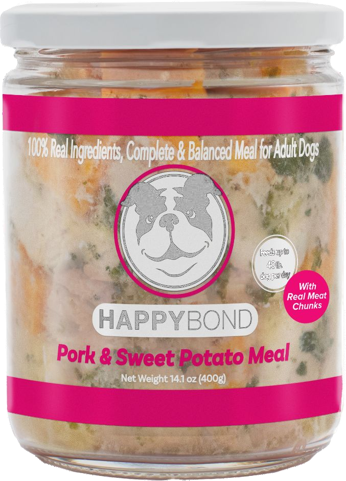 Pork & Sweet Potato Meal jar