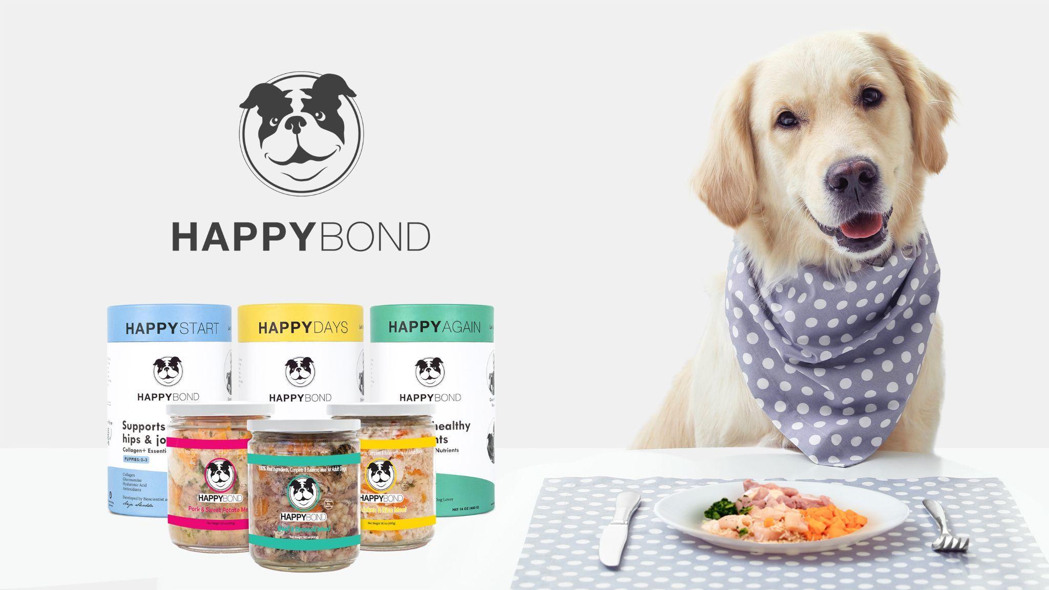 HappyBond fresh meals and supplements